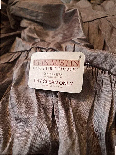 Dian Austin Couture Home Adjustable Dust Skirt In Zinc