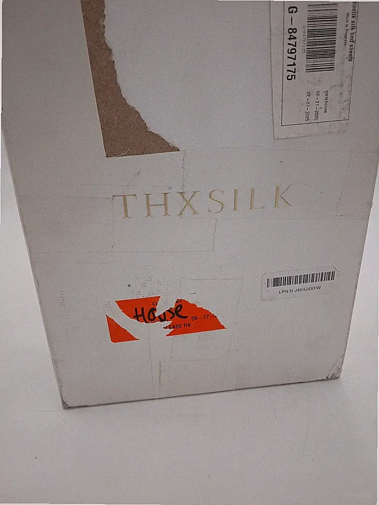 THXSILK Full Sheet Set 4 Piece Luxury Mulberry Silk 16" Deep White Bedding
