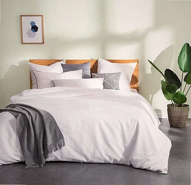 THXSILK Silk Comforter Duvet Quilt for Winter 3A Grade Mulberry Silk White King